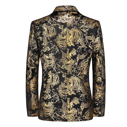 Blazer Heren | Uniek Printdesign | Stijlvolle Slim Fit Jas