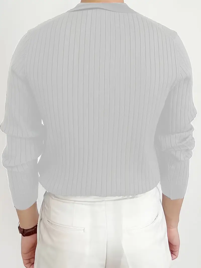 Truien Heren | Polo Kraag | Ribgebreid Design | Comfort Fit