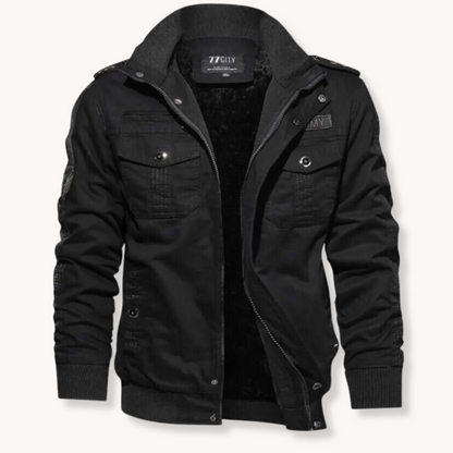 Winterjas Heren | Winddicht Werkjack met Zakken | Outdoor Jas