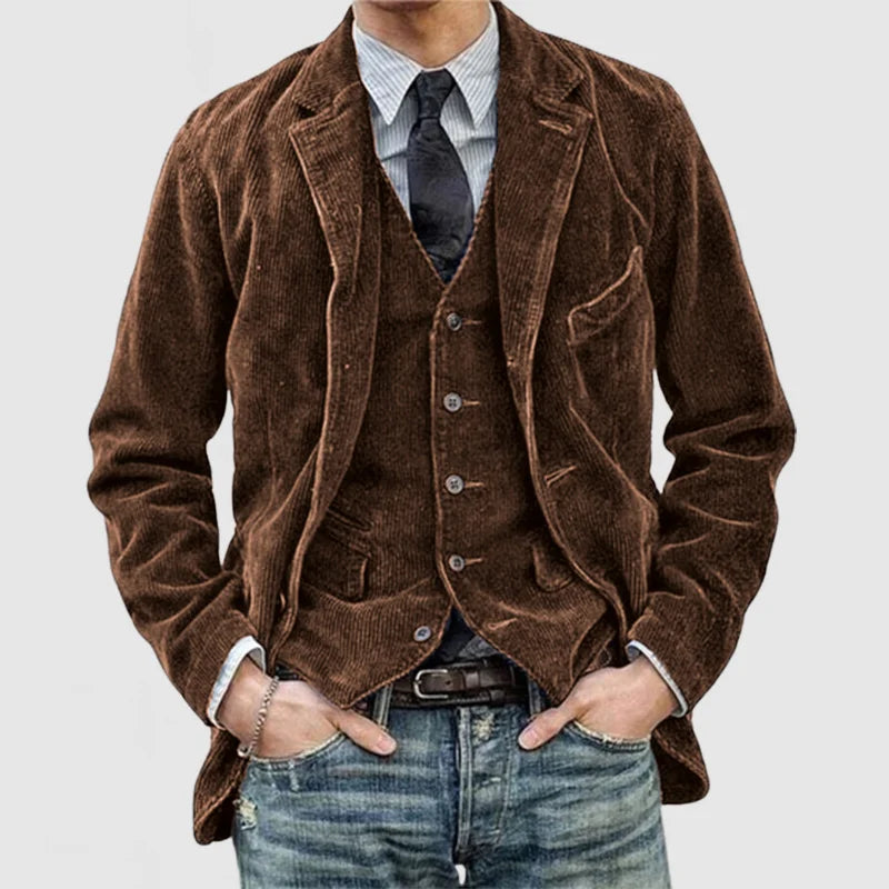 Vest Heren | Elegant jasje | Veelzijdige & Tijdloze Winterjas Heren
