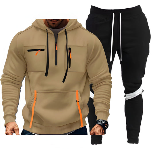 Heren Trainingspak | Sportieve Hoodie & Joggingbroek | Comfortabel & Functioneel Kleding