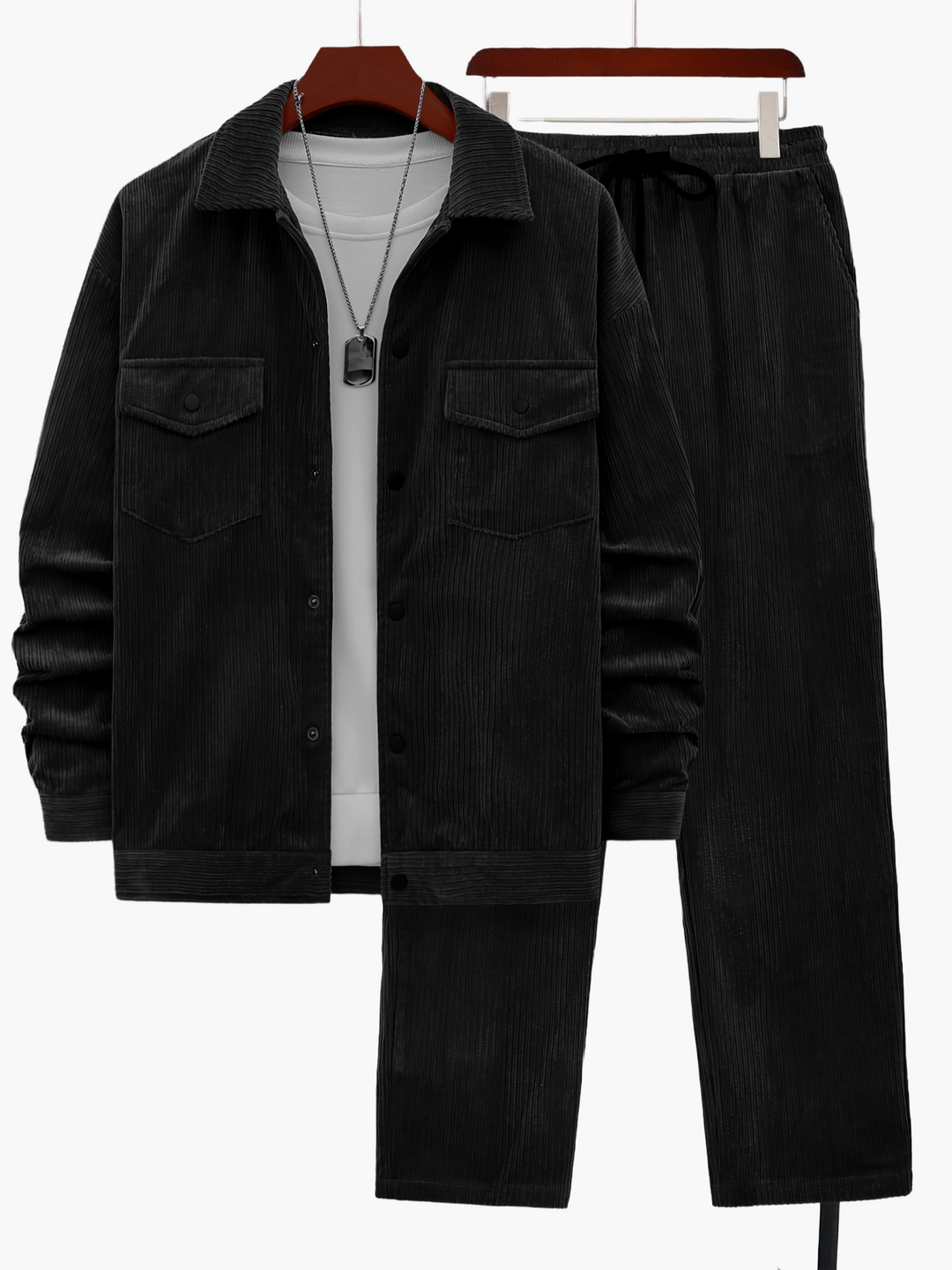 Heren Set | Vintage | Met Knoopjes | Winter