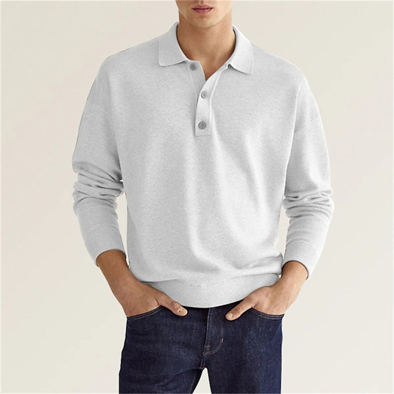 Heren Polo trui | Tijdloos & Casual | Zachte Stoffen Blend | Comfortabele pasvorm