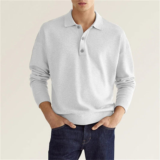 Heren Polo trui | Tijdloos & Casual | Zachte Stoffen Blend | Comfortabele pasvorm