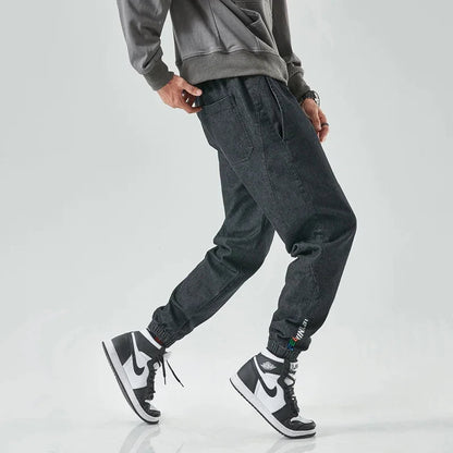 Klassieke denim joggers voor moeiteloos comfort en veelzijdige stijl | Roderick