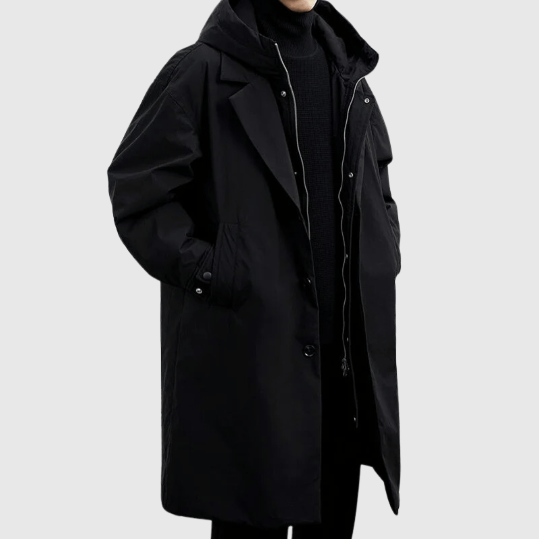 Heren Jas | Elegant & Oversized | Met Capuchon | Winter