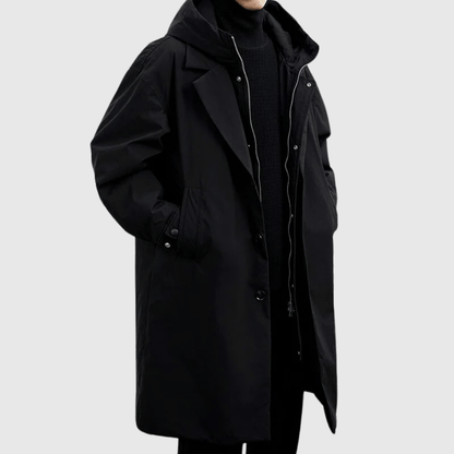 Heren Jas | Elegant & Oversized | Met Capuchon | Winter
