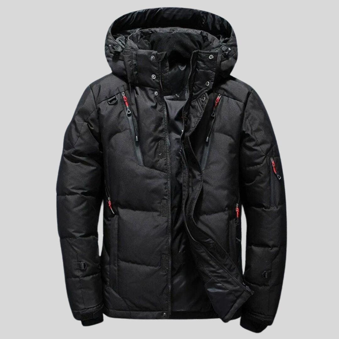 Charmante winterjas met capuchon voor ultieme warmte en tijdloze elegantie | Marcel