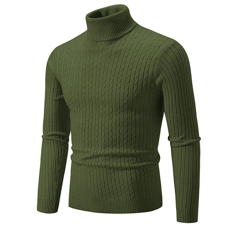 Coltrui Heren | Slim Pasvorm | Hoge Hals & Gebreid Design