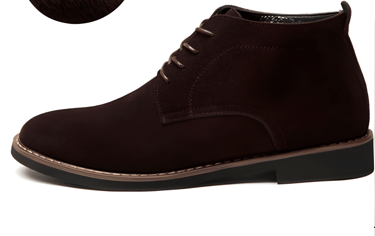 Schoenen Heren | Geborstelde Stof | Tijdloze Laarzen & Elegant Comfort