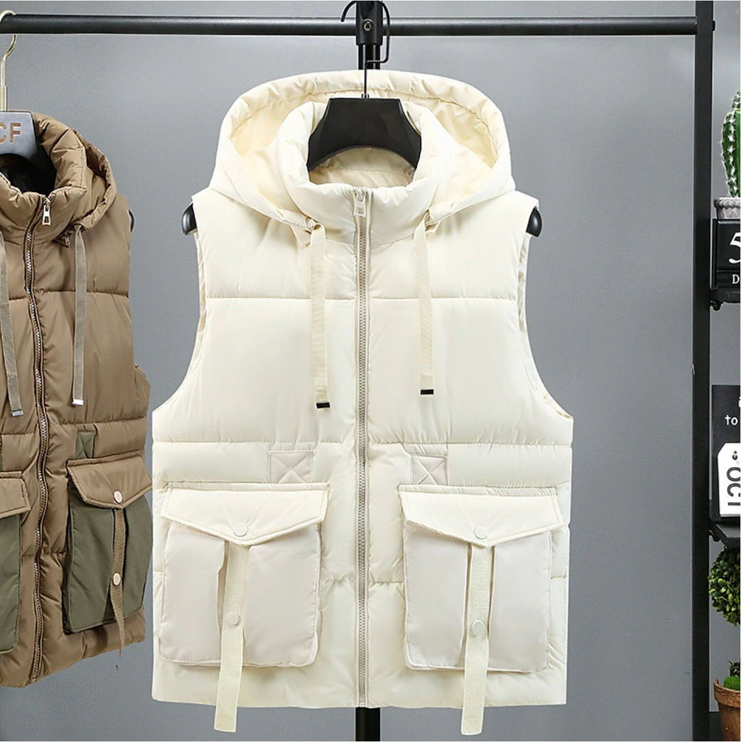 Heren Bodywarmer | Afneembare Capuchon | Warm | Herfst & Winter