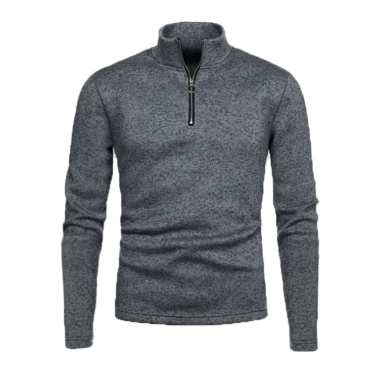 Truien Heren | Stijlvolle Coltrui Heren met Half Zip | Warme Wintertrui