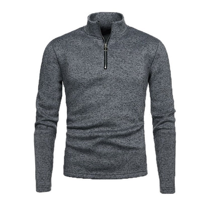 Truien Heren | Stijlvolle Coltrui Heren met Half Zip | Warme Wintertrui