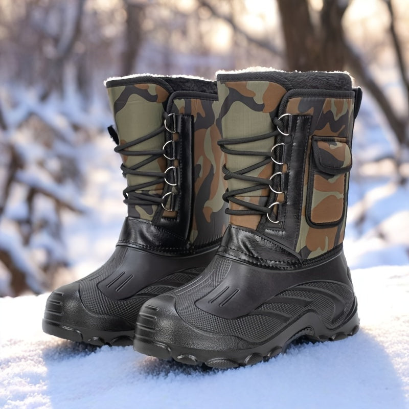 Sneeuwlaarzen Heren | Antislip Zool & Enkelsteun | Outdoor Schoenen Heren