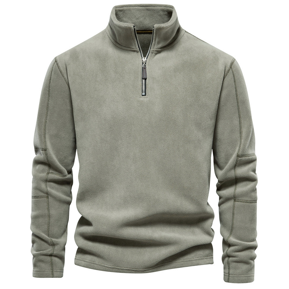 Truien Heren | Thermische Sweater | Half-Zip Staande Kraag | Winter
