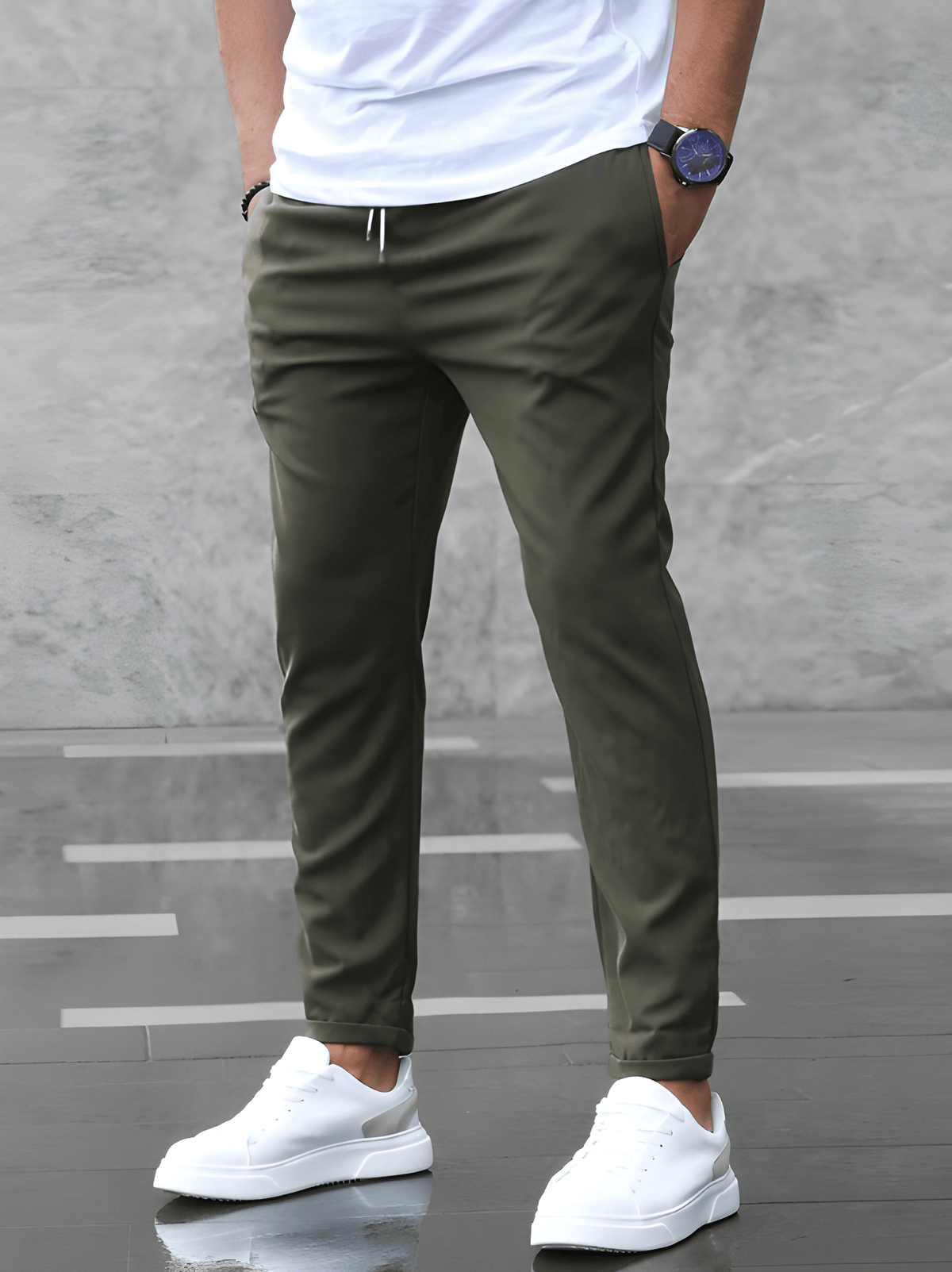 Broeken Heren | Slanke pasvorm & stretch | Casual Kleding