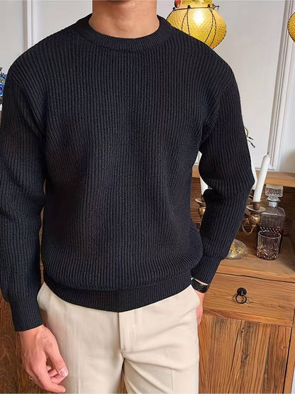 Truien Heren | Gebreide Ribbel Sweater | Tijdloze Warmte & Comfort