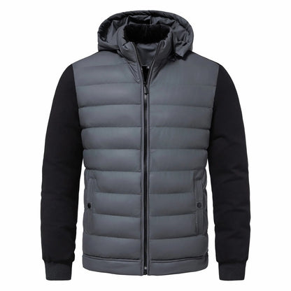 Casual heren winterjas met capuchon voor superieur comfort en tijdloze warmte | Dirk
