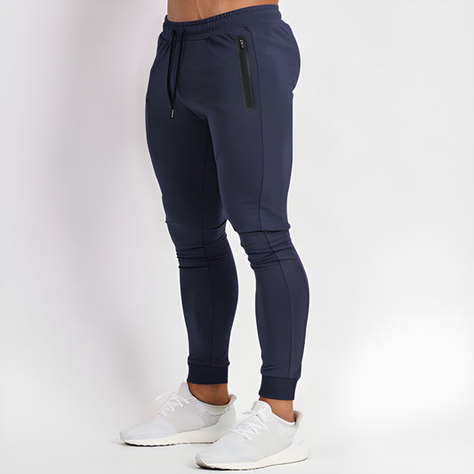 Heren Sportbroek | Sneldrogend & Lichtgewicht | Trekkoord | Slanke pasvorm