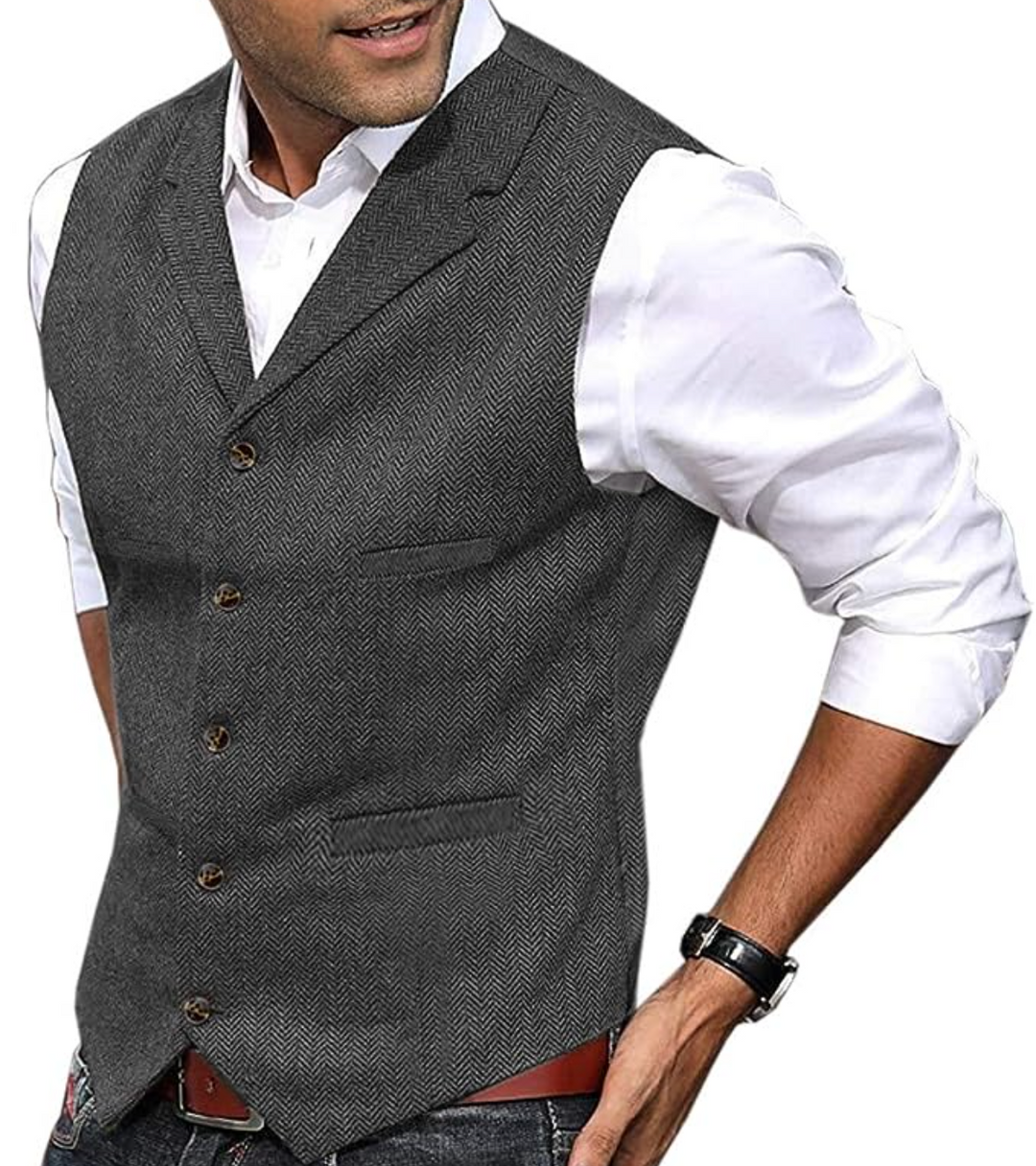 Vest Heren | Tijdloze Stijl | Slim Fit | Elegante Afwerking