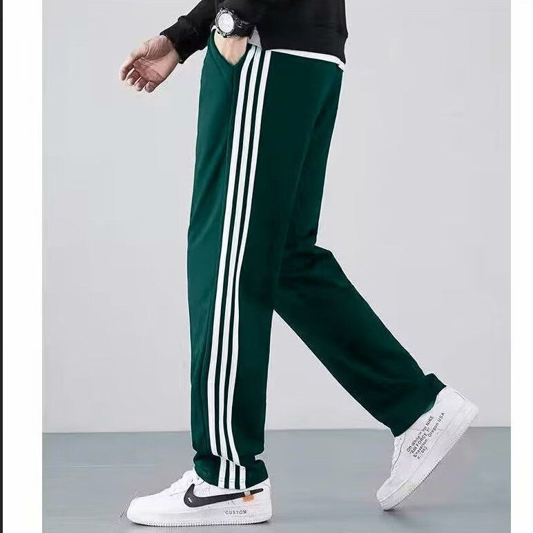 Joggingbroek heren | Straight leg | Met Ritszakken | Winter