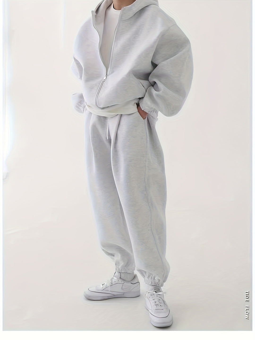 Heren Oversized Hoodie & Sweatpants Set | Comfortabel & Casual | Herfst/Winter