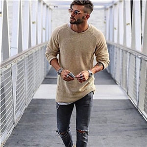 Vest Heren | Lange Gebreide Trui | Comfort & Veelzijdige Stijl