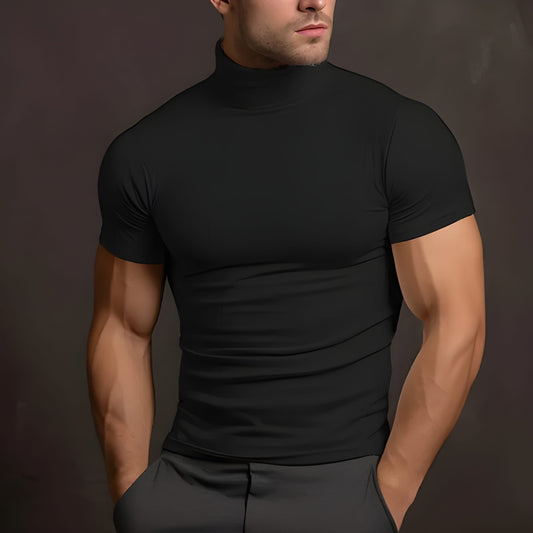 Heren T-Shirt | Slim Fit & Colkraag | Casual stijl