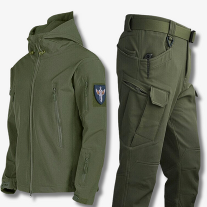 Winterjas Heren Set | Softshell Jas & Broek | Waterdicht & Winddicht