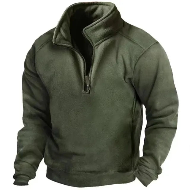Truien Heren | Winddichte Half-Zip Sweater | Stijlvolle Kraag & Warmte