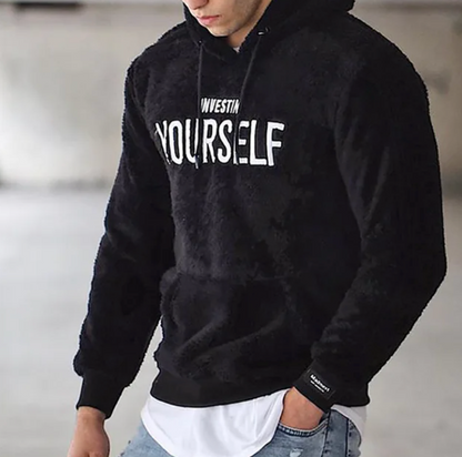 Comfortabele en unieke Heren Hoodie met Inspirerende Tekst en Knusse Pasvorm | Raf