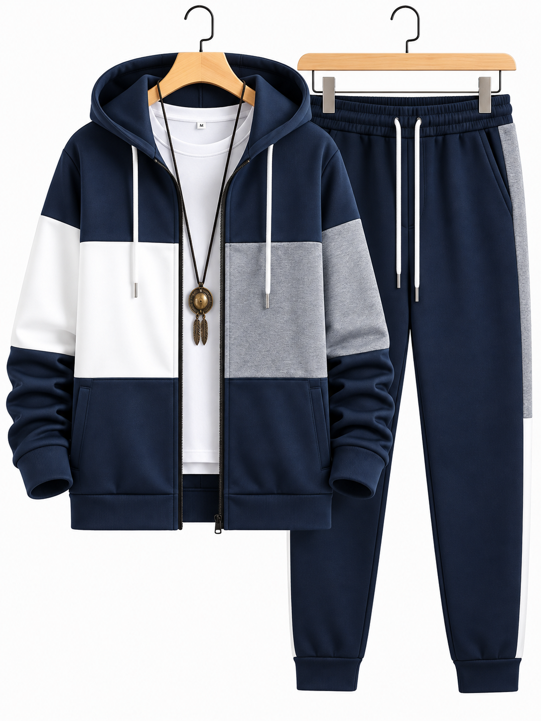 Heren Set | Straight | Met Rits | Herfst