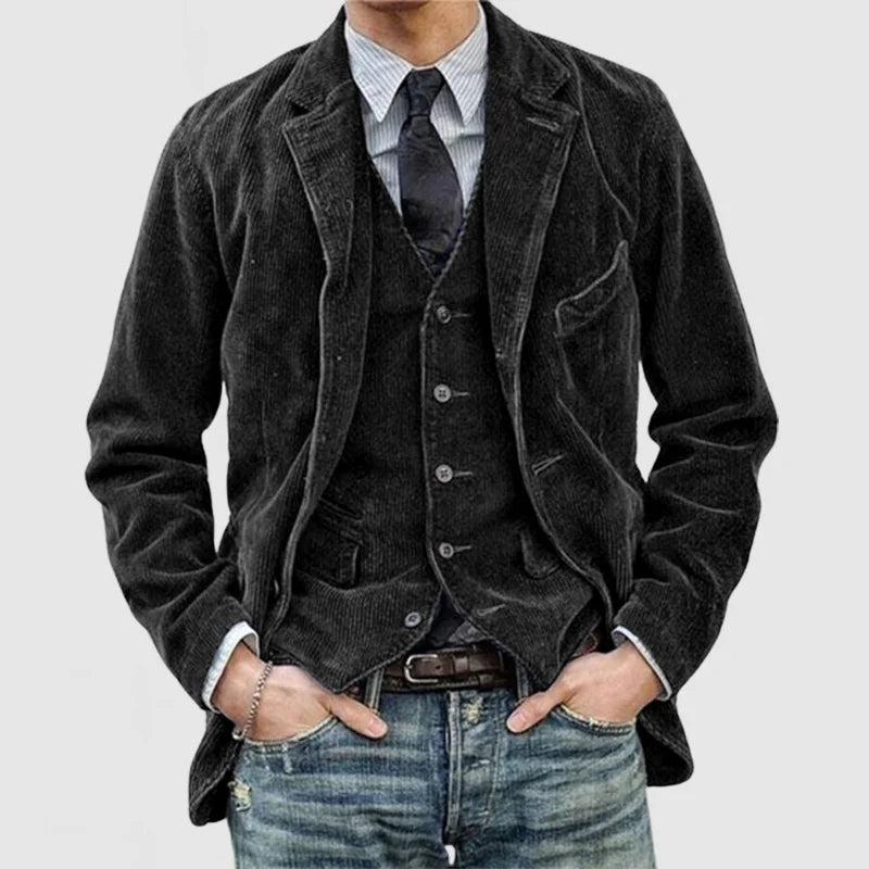 Vest Heren | Elegant jasje | Veelzijdige & Tijdloze Winterjas Heren