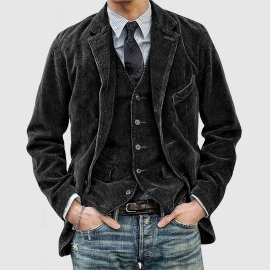 Vest Heren | Elegant jasje | Veelzijdige & Tijdloze Winterjas Heren