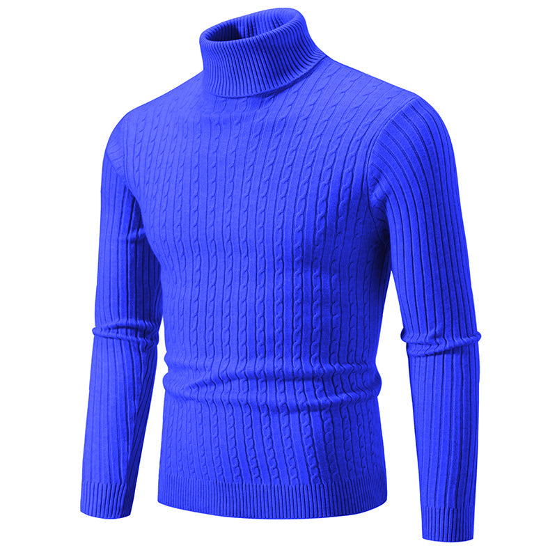Coltrui Heren | Slim Pasvorm | Hoge Hals & Gebreid Design