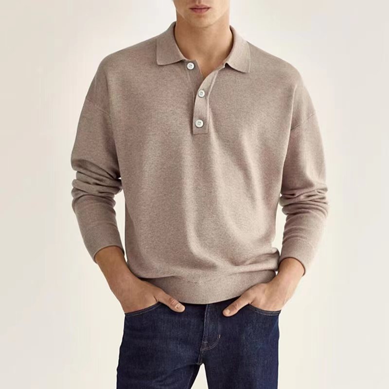 Heren Polo trui | Tijdloos & Casual | Zachte Stoffen Blend | Comfortabele pasvorm