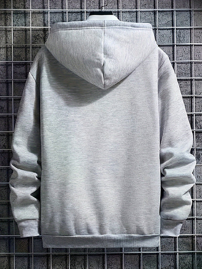 Heren Hoodie | Gebreid met Nepbont | Warm & Gezellig | Herfst/Winter