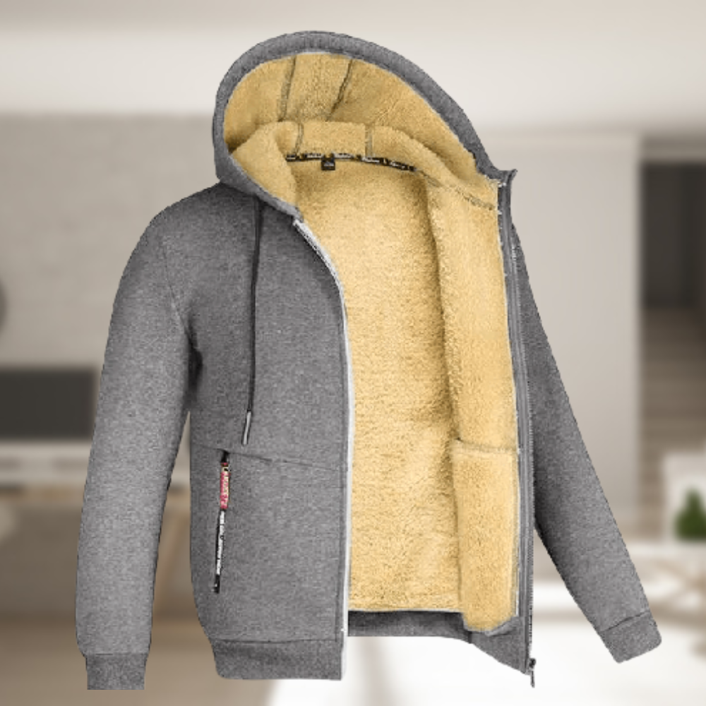Winterjas Heren | Dik Gewatteerd & Gevoerd | Loose Fit Tussenjas