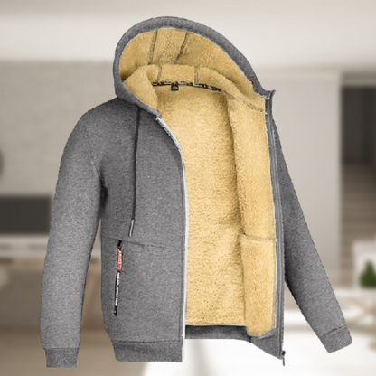 Winterjas Heren | Dik Gewatteerd & Gevoerd | Loose Fit Tussenjas
