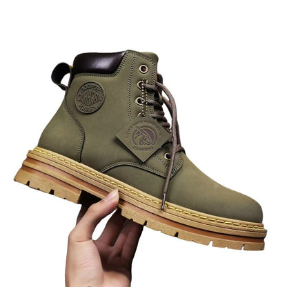 Luxe Lace-Up Waterdichte Winterlaarzen voor Mannen met Duurzame Zool en Knusse Wamrth | Daniel