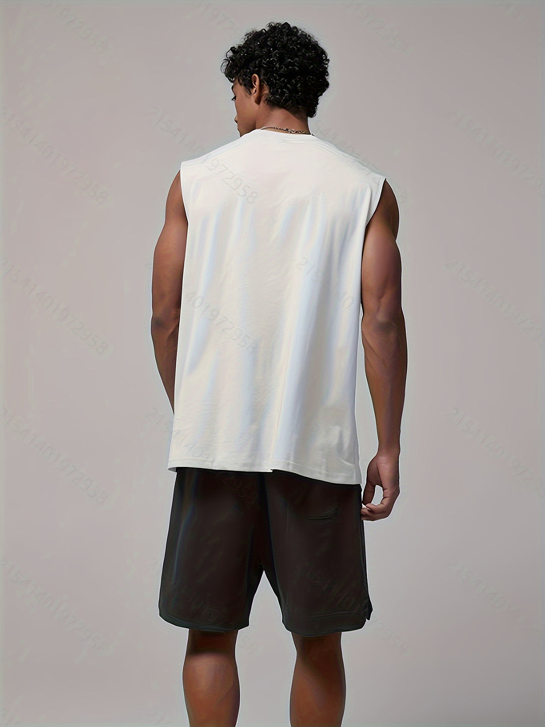 Mouwloze heren tanktop