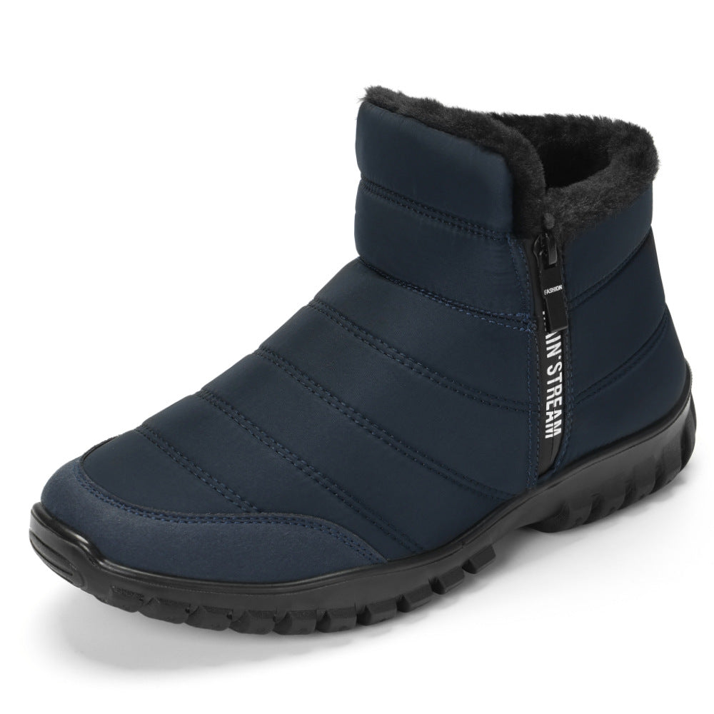 Sneeuwlaarzen Heren | Warme met Rits | Antislip & Gevoerd | Schoenen Heren