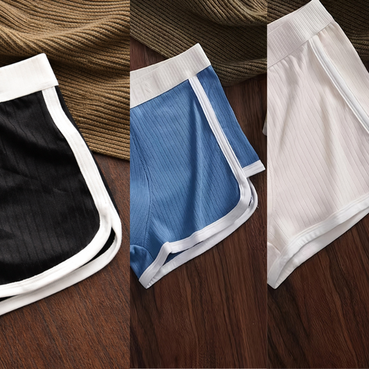 Heren Boxershorts | Set van 3 | Ademend & Sneldrogend | Polyester met Stretch | Effen Kleur