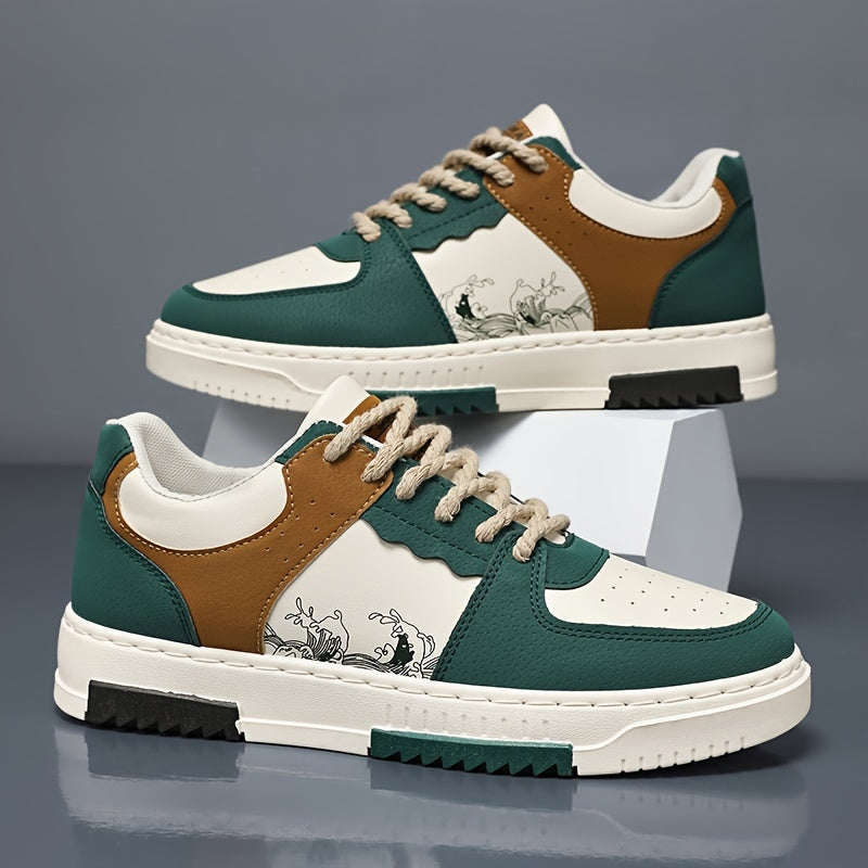 Heren Skateboard Sneakers | Antislip & Trendy | Zachte Zool | Casual & Sport