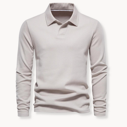 Heren Polo | Lange Mouw T Shirt | Tijdloos Comfort & Elegante Stijl
