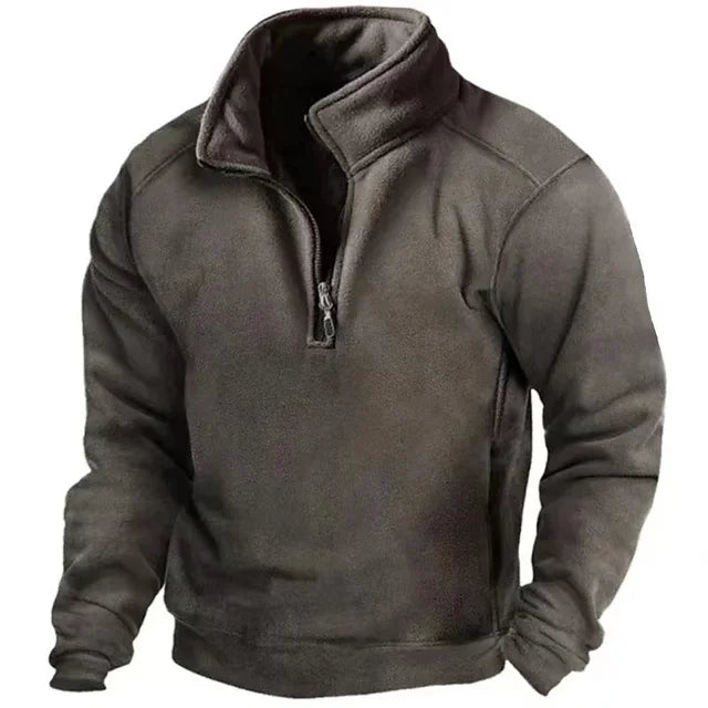 Truien Heren | Winddichte Half-Zip Sweater | Stijlvolle Kraag & Warmte