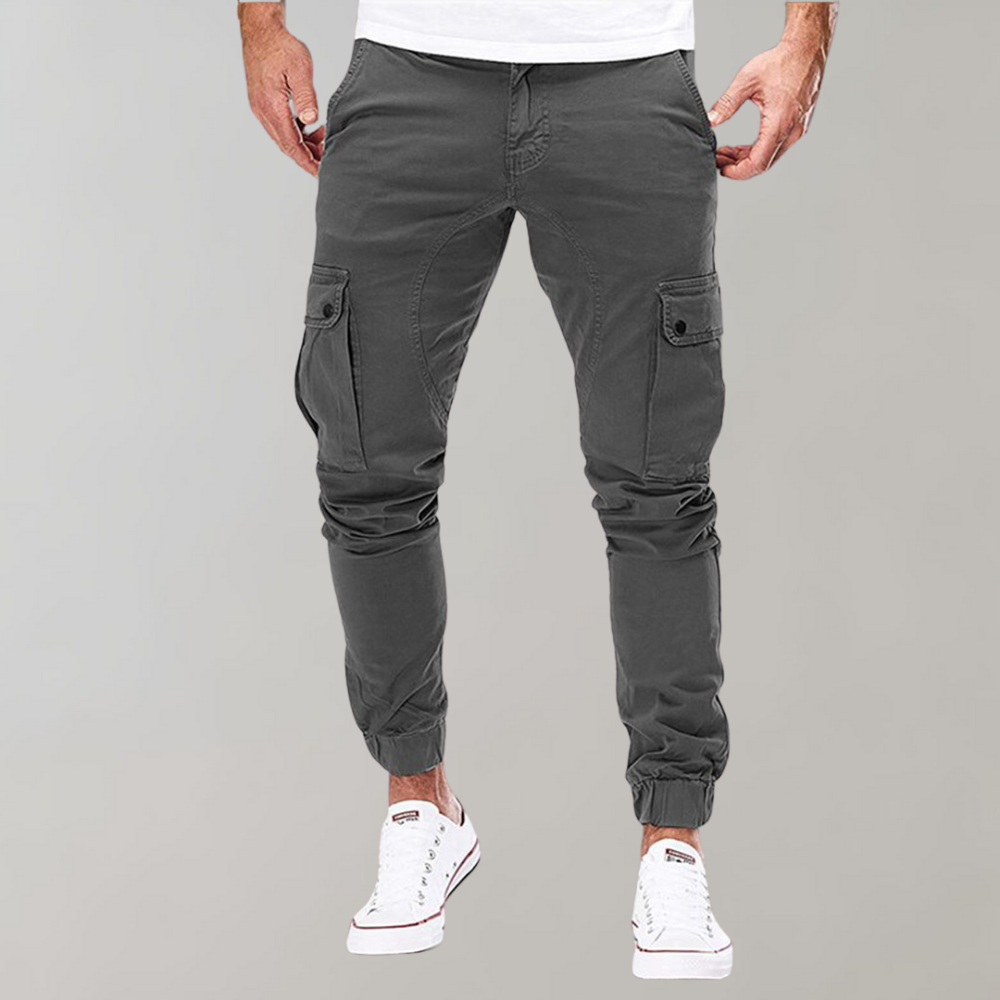 Cargo Broek Heren | Elastische Taille | Comfortabele Werkkleding