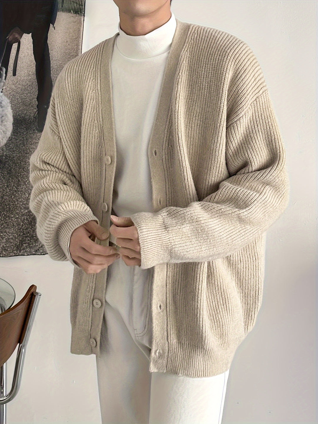 Vest Heren | Gebreid & Comfortabel | Losse Pasvorm | Tijdloze Stijl