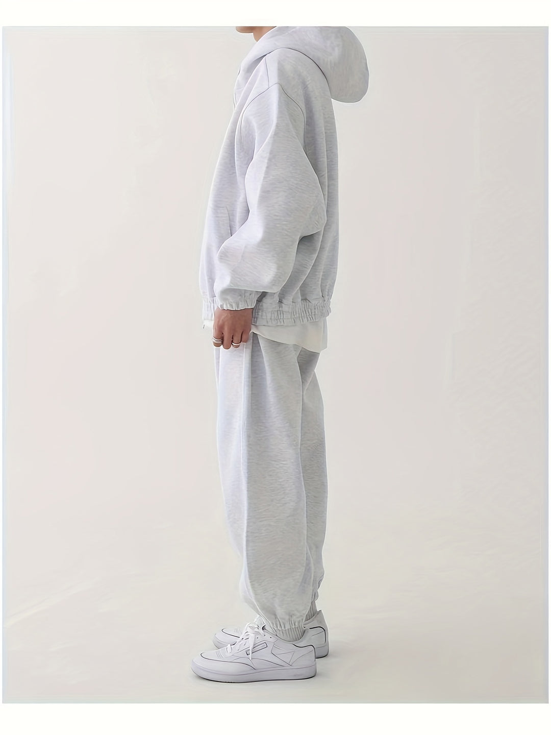 Heren Oversized Hoodie & Sweatpants Set | Comfortabel & Casual | Herfst/Winter