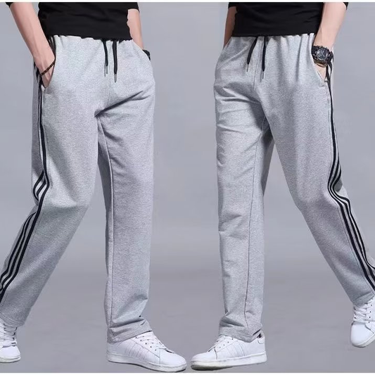 Joggingbroek heren | Straight leg | Met Ritszakken | Winter